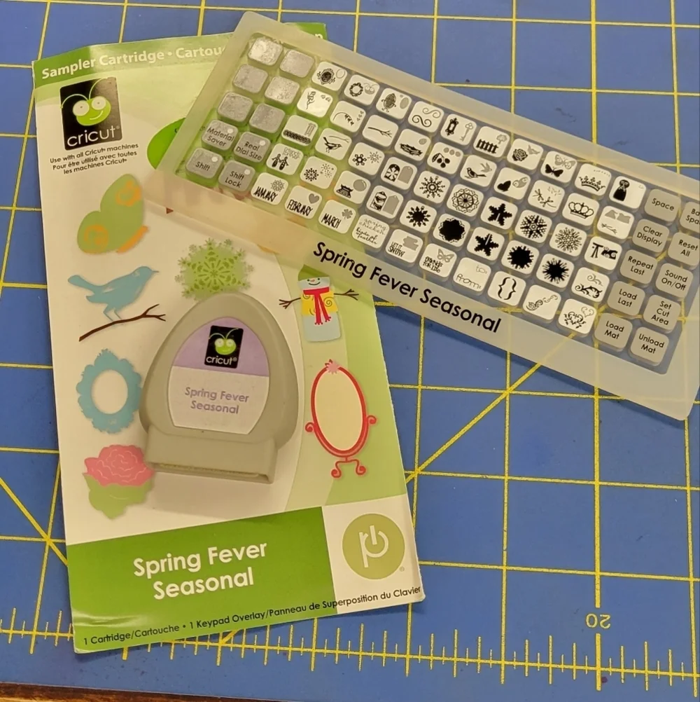 Cricut Cartridge Preowned - Spring Fever Seasonal